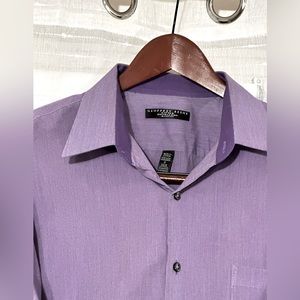 Geoffrey Beene fitted cut casual dress shirt
